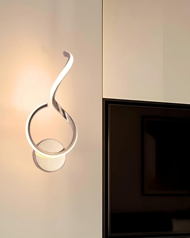 Curved Flow LED Wall Light